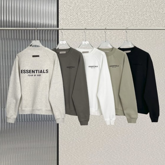 Fear of God Essentials Back Logo Crewneck Sweatshirt